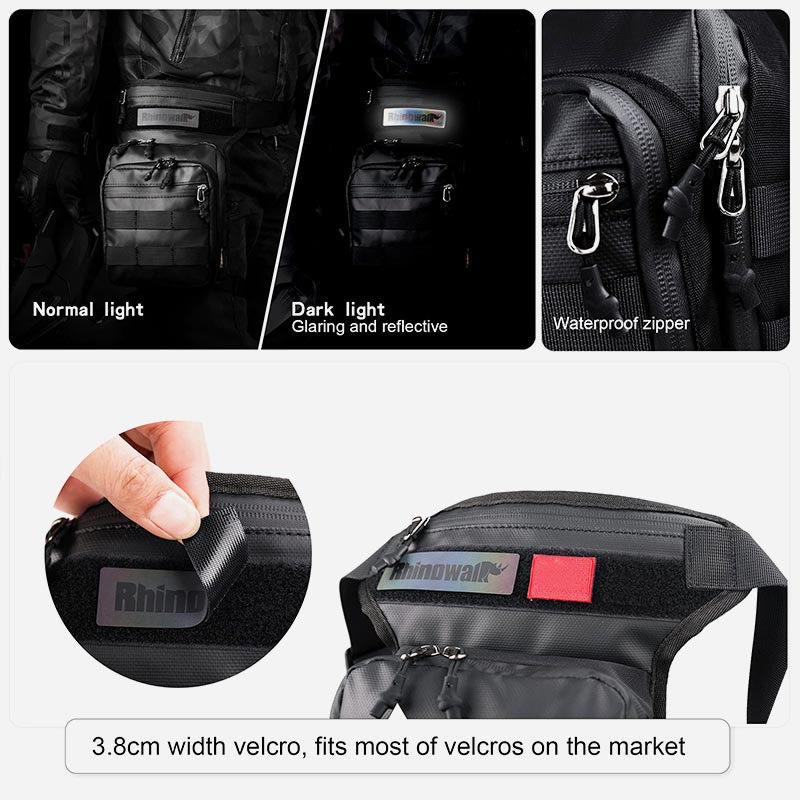 Beintasche für Männer, Reisen, Outdoor, Motorradfahren, multifunktionale Tasche