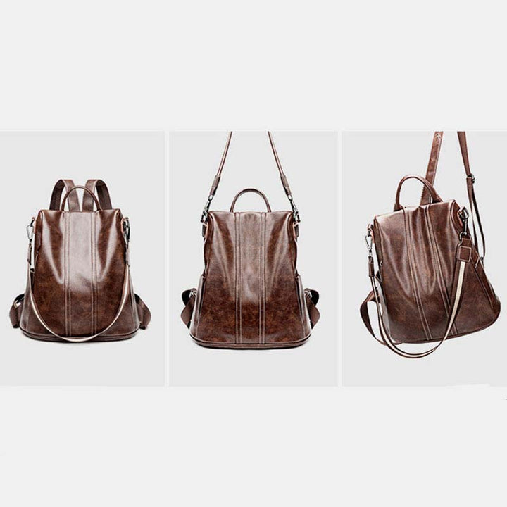 Diebstahlsicherer multifunktionaler Retro-Rucksack