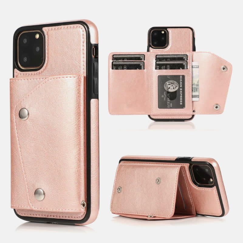 Multifunktionale Wallet Case Handyhülle für iPhone