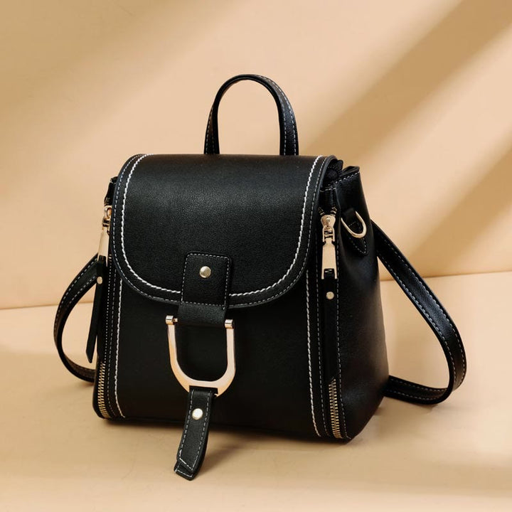 Rucksack für Damen, große Kapazität, Retro-Vintage-Multifunktions-Umhängetasche