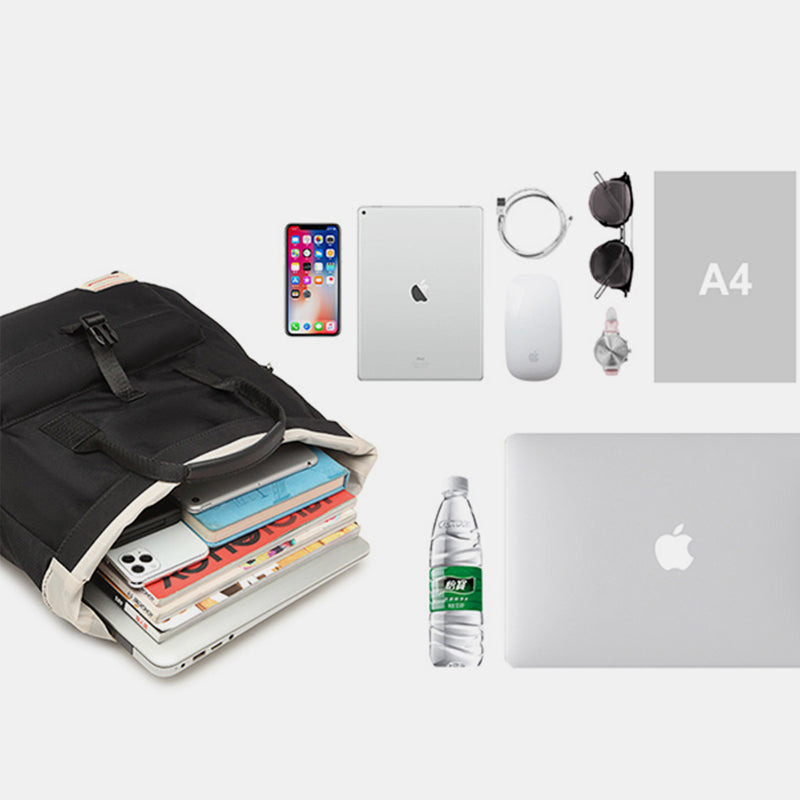 Laptop-Rucksack 16 Zoll Schultasche College Büchertaschen Reise Daypack