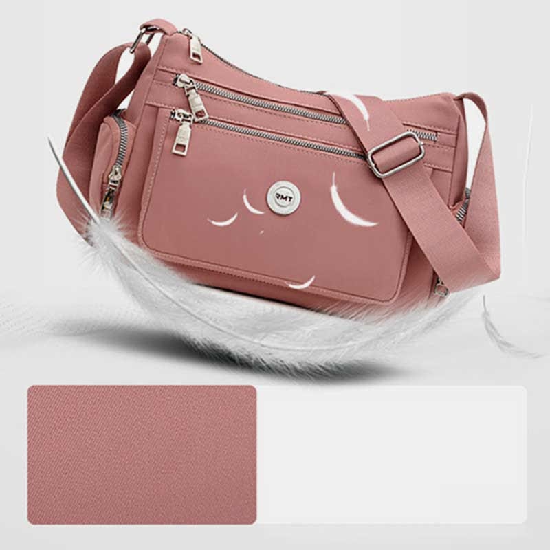 Umhängetasche mit mehreren Taschen für Damen, leicht, geräumig, Schultertasche