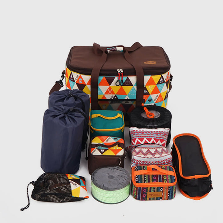 Kühltasche für Outdoor-Camping, höhenverstellbare Reisetasche