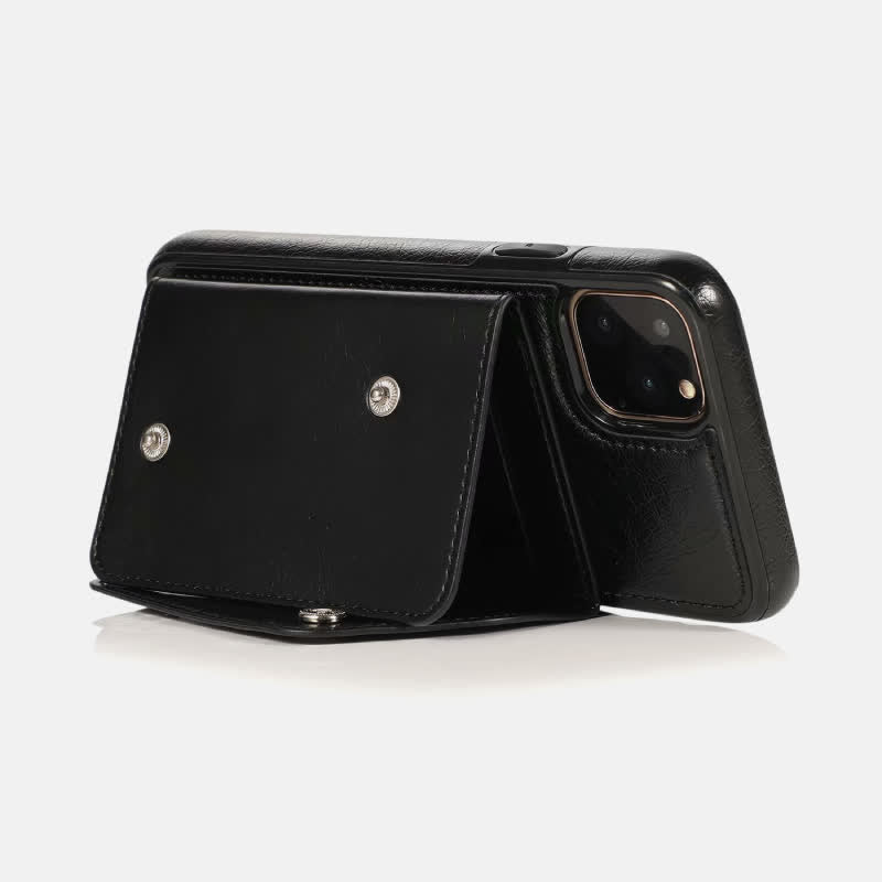 Multifunktionale Wallet Case Handyhülle für iPhone