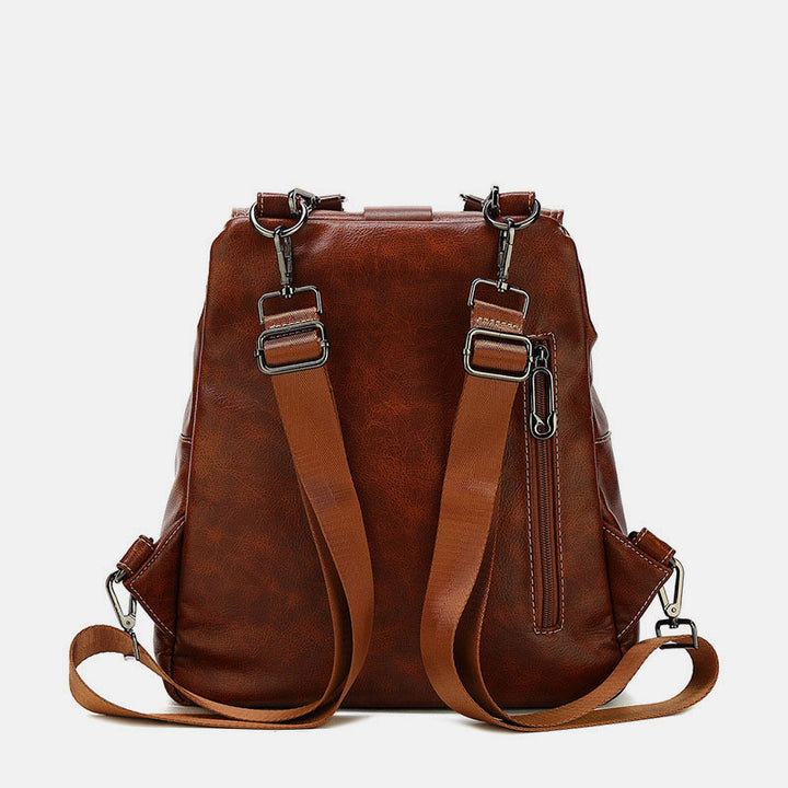 Damen Modischer Rucksack, Geldbörse, multifunktionales Design, Umhängetasche mit Schultergurt