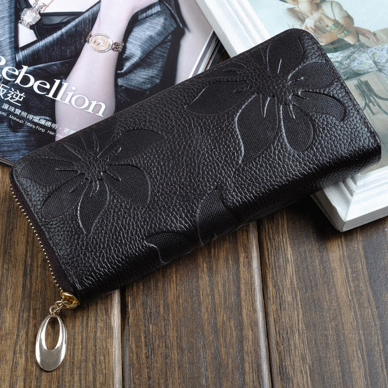 Kraft für Damen mit Blumendruck, große Kapazität, große Kraft