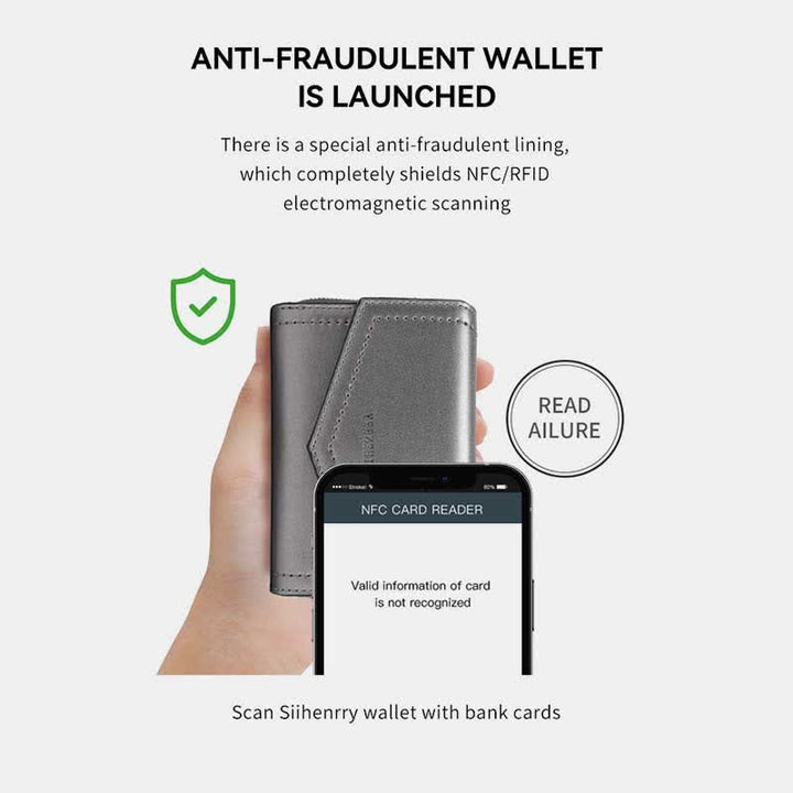 Damen Kurze Bifold Geldbörse Kunstleder Geldbörse RFID Blocking Kartenhalter