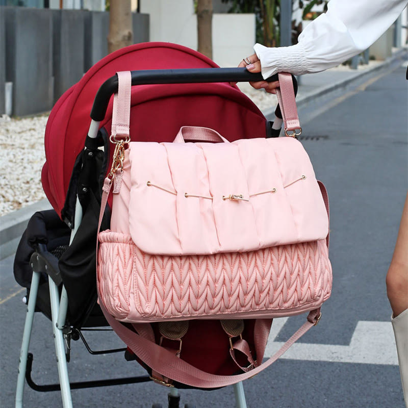 Mamatasche für Damen, leichte, multifunktionale Umhängetasche für Kleinkinder im Freien