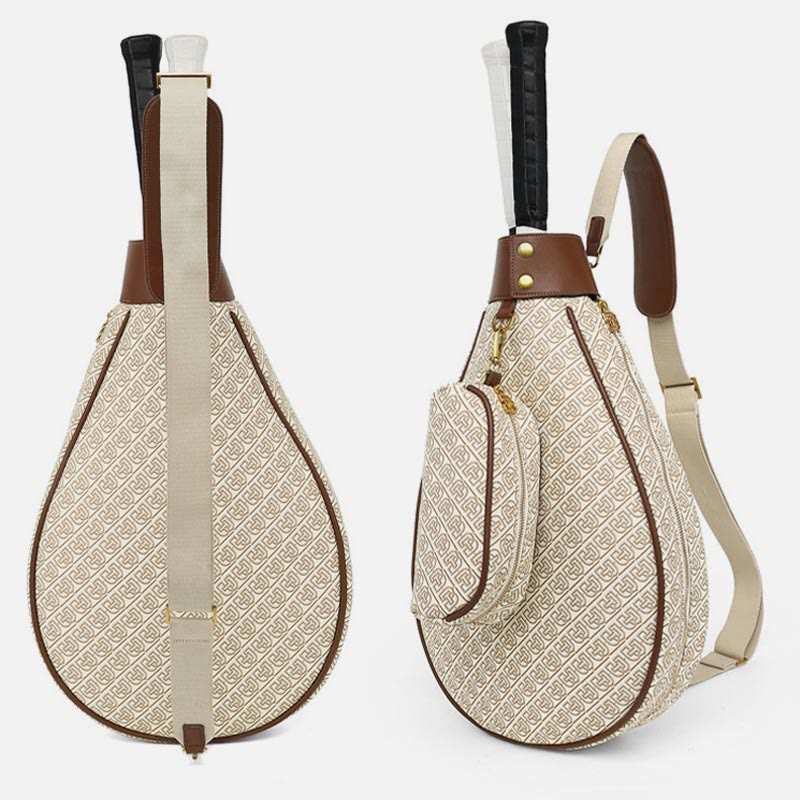 Robuste Tennistasche, große Kapazität, Crossbody, Sportschlägertasche