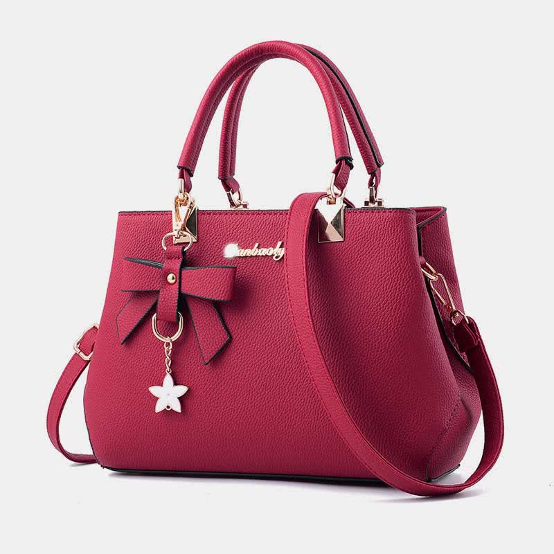 Designer-Umhängetasche für Damen mit Henkel und Umhängegurt