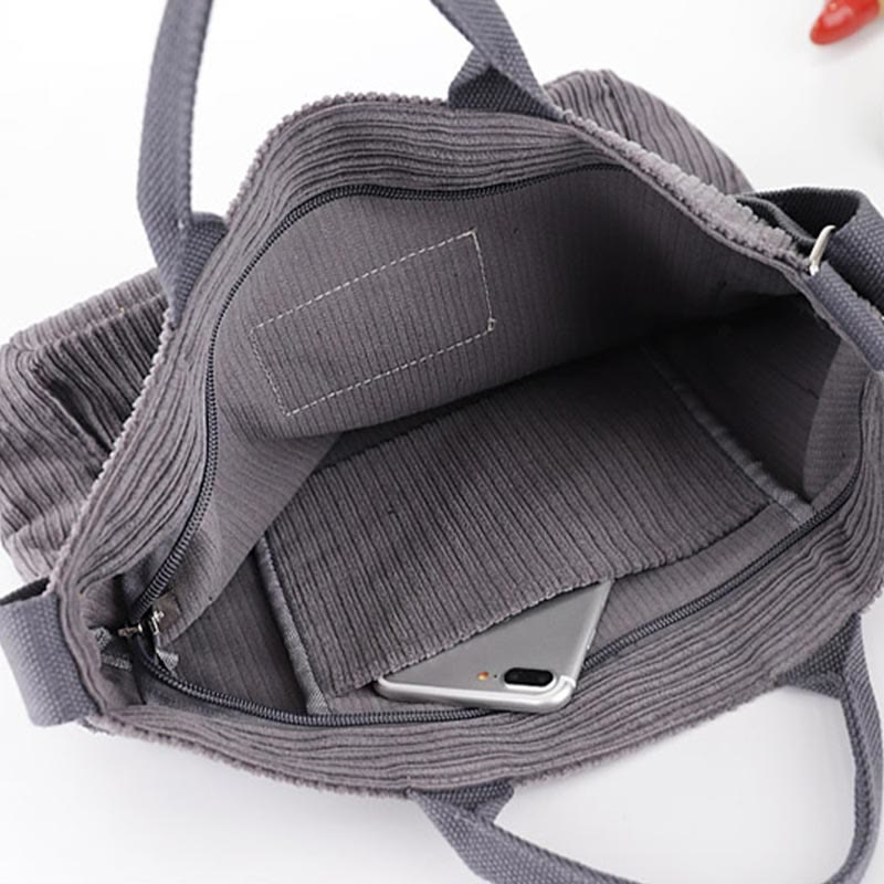 Tragetasche für Damen, Retro, große Reisehandtasche aus Canvas