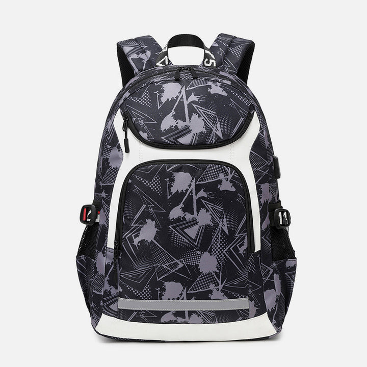 Laptop-Rucksack für Herren, groß, für College, Schule, Büchertaschen, Reise-/Arbeitstasche