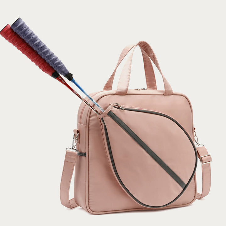 Schlägertasche für Tennis Bad Minton Umhängetasche mit großer Kapazität