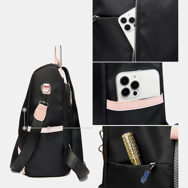 Rucksack für Damen, lässige Reisetasche, wasserdicht, Oxford-Umhängetasche