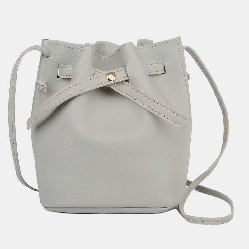 Umhängetasche für Damen aus PU-Leder, minimalistische Schultertasche für den täglichen Gebrauch