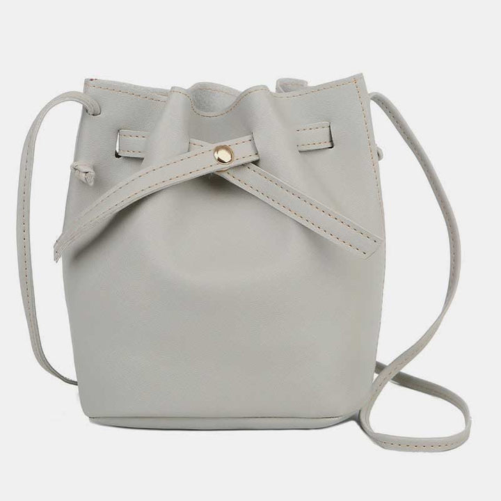 Umhängetasche für Damen aus PU-Leder, minimalistische Schultertasche für den täglichen Gebrauch