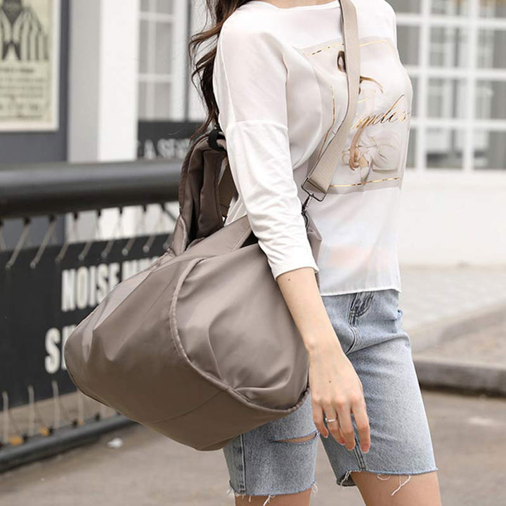Damen Umhängetasche mit Henkel, große Kapazität, leichte Hobo-Handtasche, Tote, Umhängetasche