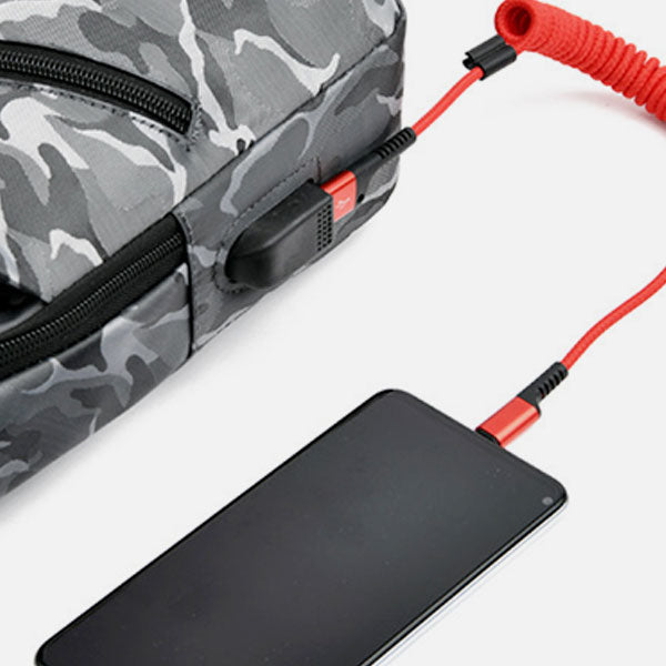 Wasserdichte, großvolumige Sling Bag Umhängetasche