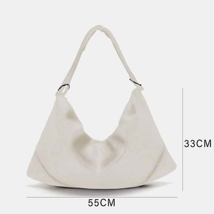 Leder-Tragetasche für Damen, Hobo-Handtasche, Schultertasche mit Crossbody-Gurt - image 11