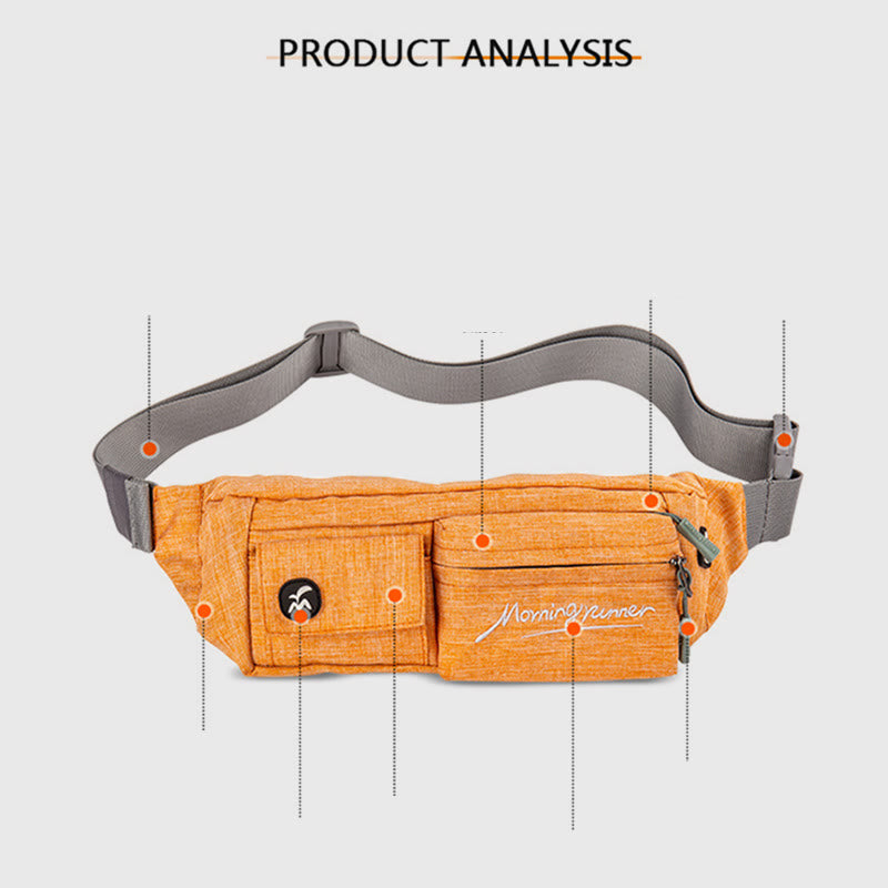 Gürteltasche für Damen, multifunktionale Gürteltasche für Outdoor-Sportarten und Bergsteigen