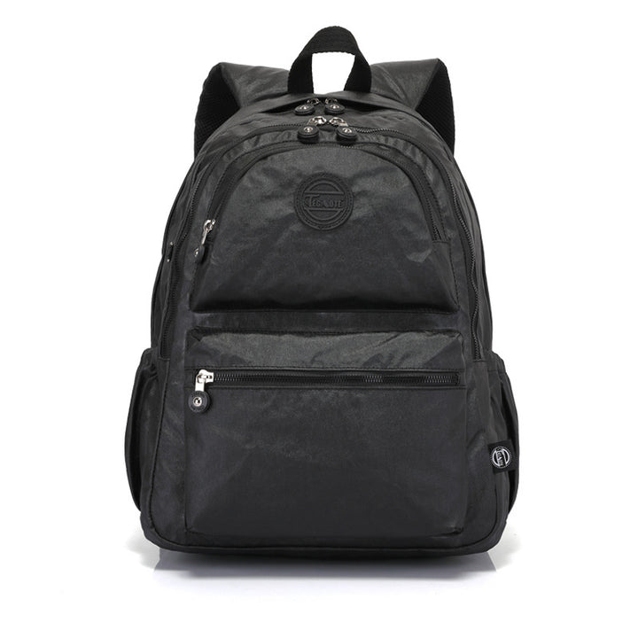 Modischer Rucksack, wasserfest, leicht, lässig, Tagesrucksack, Büchertaschen für Teenager-Mädchen - Schwarz - image 15