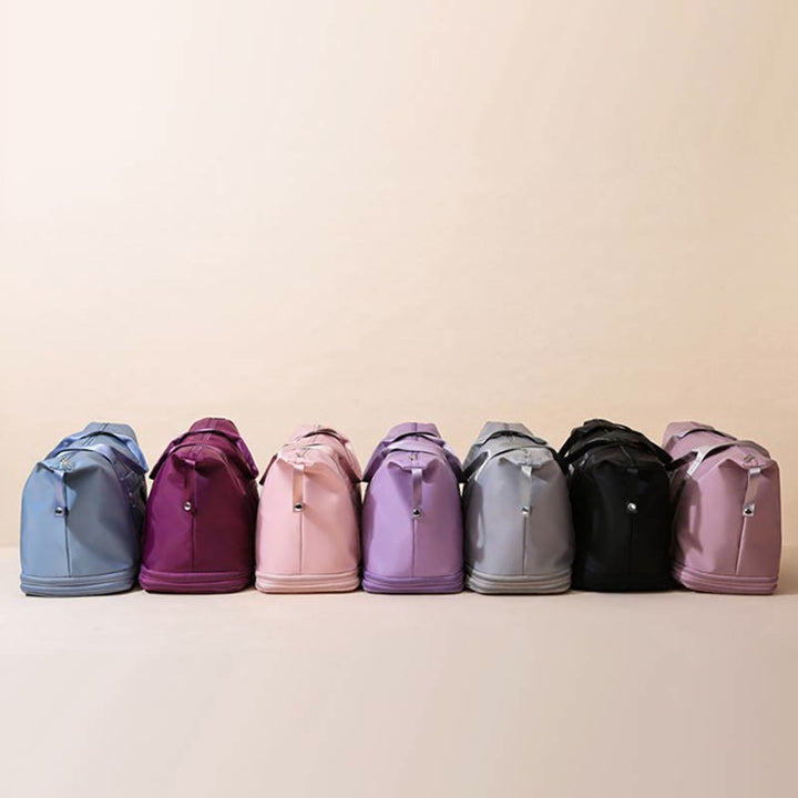 Reisetasche mit doppelter Erweiterung für Damen, groß, leicht, Oxford-Reisetasche