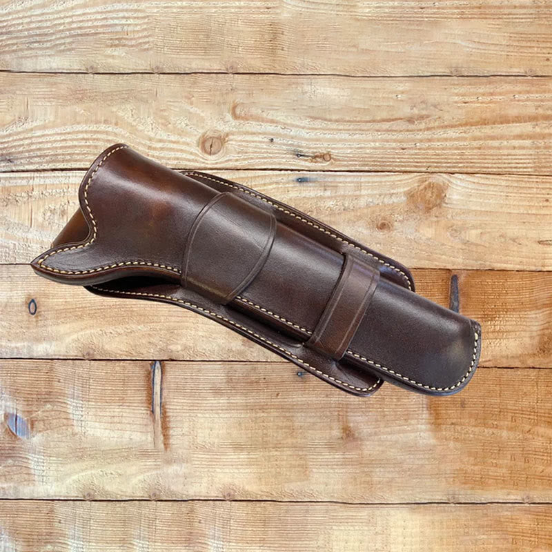 Punk Gothic Revolver Holster Frauen Männer Cosplay Prop Leder Holster