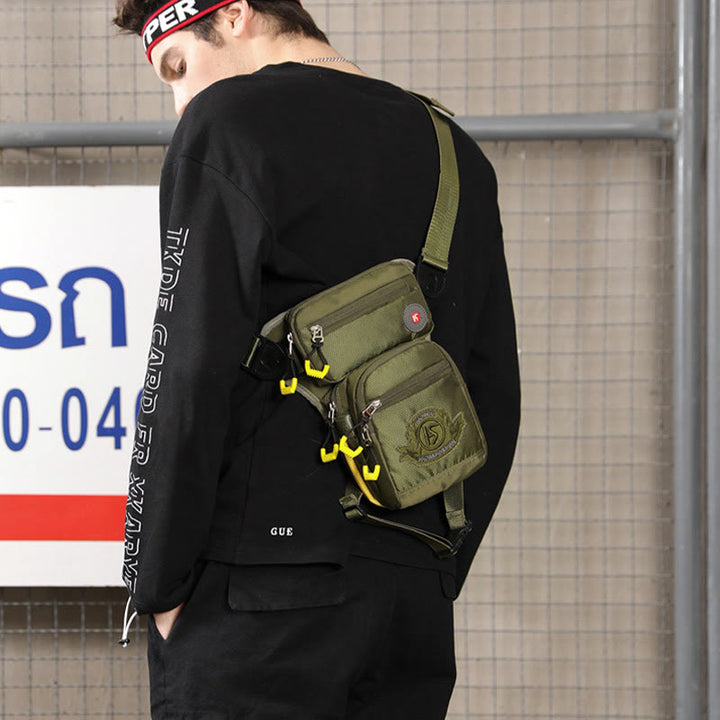 Anti-Diebstahl-Gürteltasche Outdoor Tactical Men Nylon Beintasche