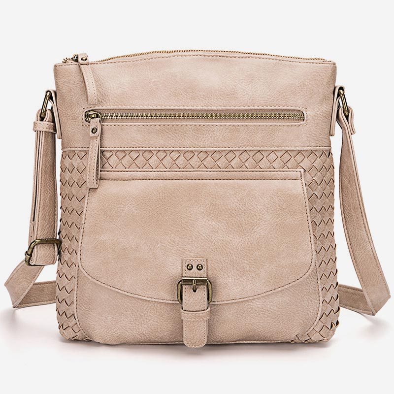 Umhängetasche aus PU-Leder für Damen, Geldbörse, Reisetasche, Schultertasche 