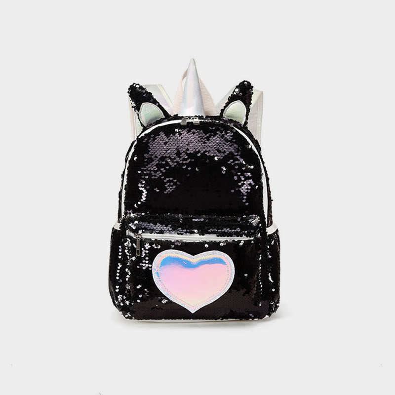 Rucksack für Schüler Pailletten Dreiteiliges Set für Grundschüler