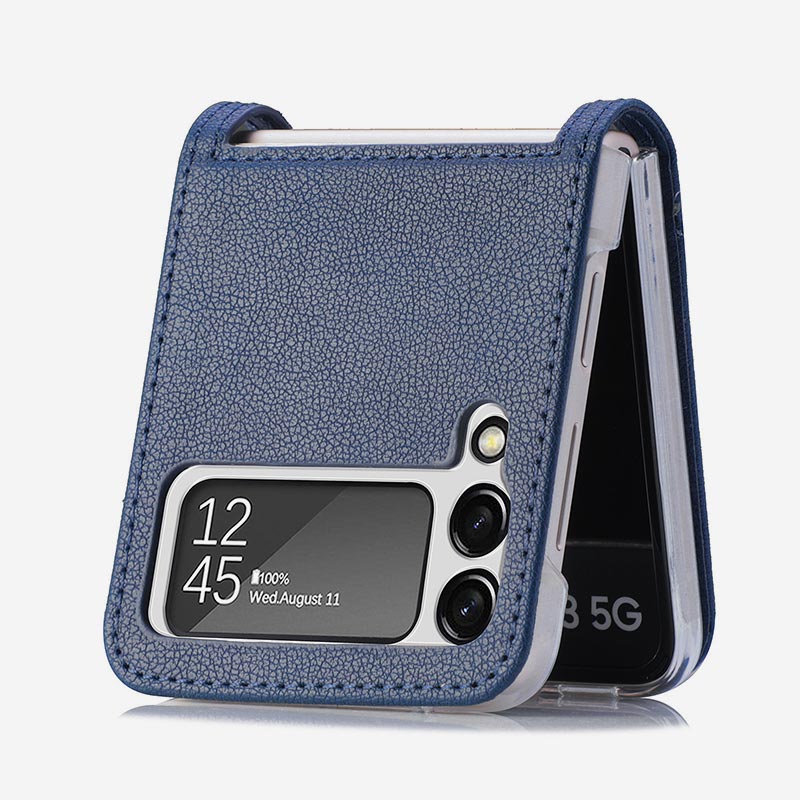 Samsung Galaxy Z Flip&amp; Z Flip 5 6 Handyhülle Leder Handytasche mit Kartenhalter