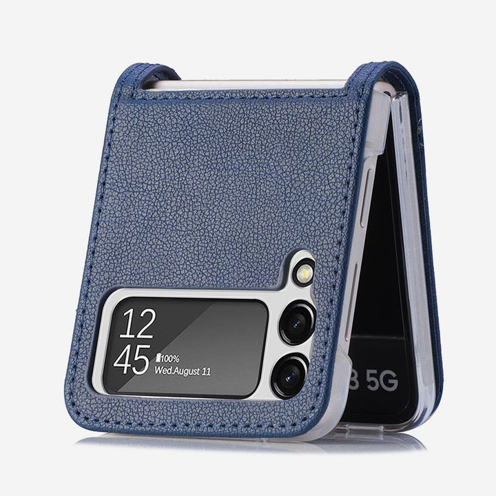 Samsung Galaxy Z Flip&amp; Z Flip 5 6 Handyhülle Leder Handytasche mit Kartenhalter