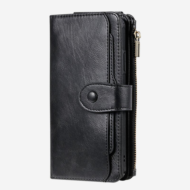 Abnehmbare magnetische Vintage-Brieftaschenhülle für das iPhone