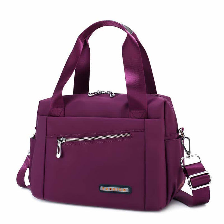 Leichte Umhängetasche für Damen, große Handtasche, Schultertasche mit Tragegriff oben