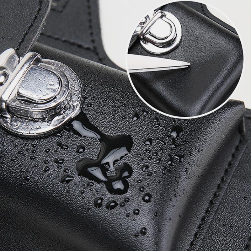 Leder-Handytasche für Gürtel, universelle Smartphone-Holster-Hüfttasche