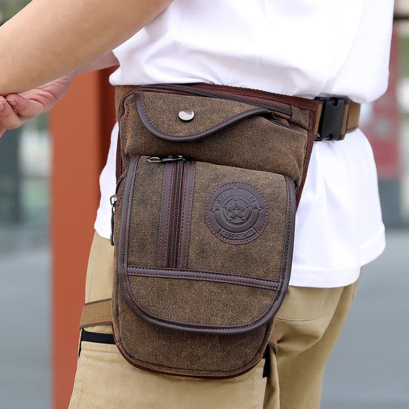 Beintasche, Oberschenkeltasche, für Männer, Bergsteigen, Motorsport, Hüfttasche