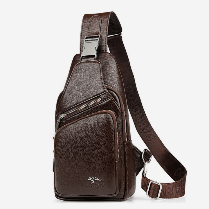Diebstahlsichere Schultertasche mit großer Kapazität und USB-Aufladung