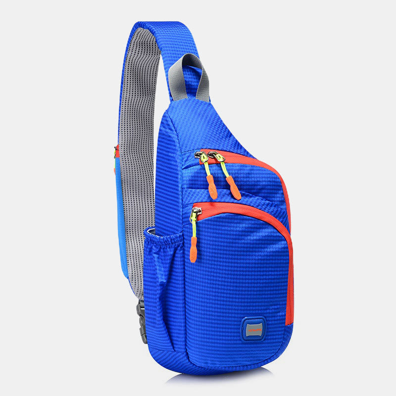 Schultertasche für Damen, Nylon, wasserdicht, für Outdoor-Sport, Reiten, Brusttasche