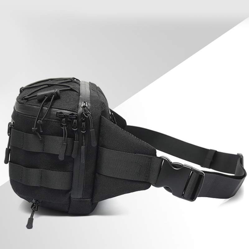 Taktische Hüfttasche, große Kapazität, funktionale Schultertasche
