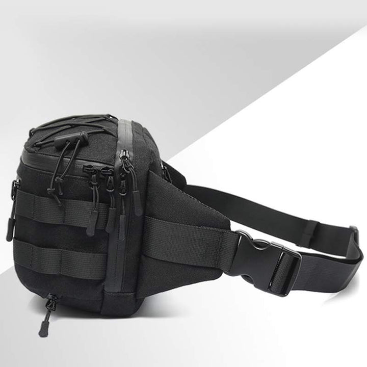 Taktische Hüfttasche, große Kapazität, funktionale Schultertasche