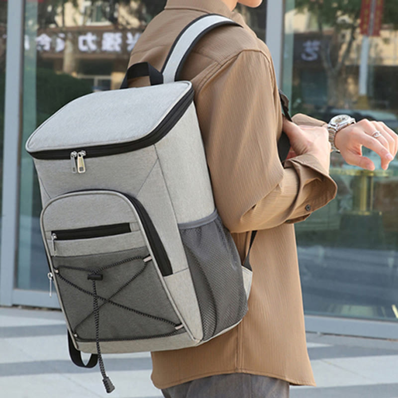 Kühltasche für Picknick, große Kapazität, multifunktionale Campingtasche für den Außenbereich