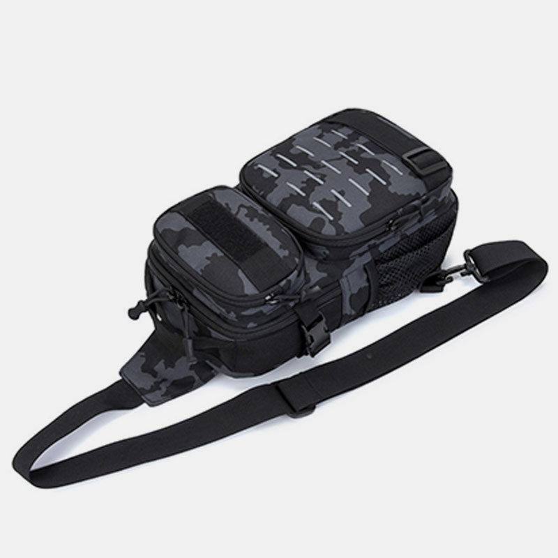 Wasserdichte, langlebige taktische Camouflage-Schultertasche mit reflektierendem Riemen