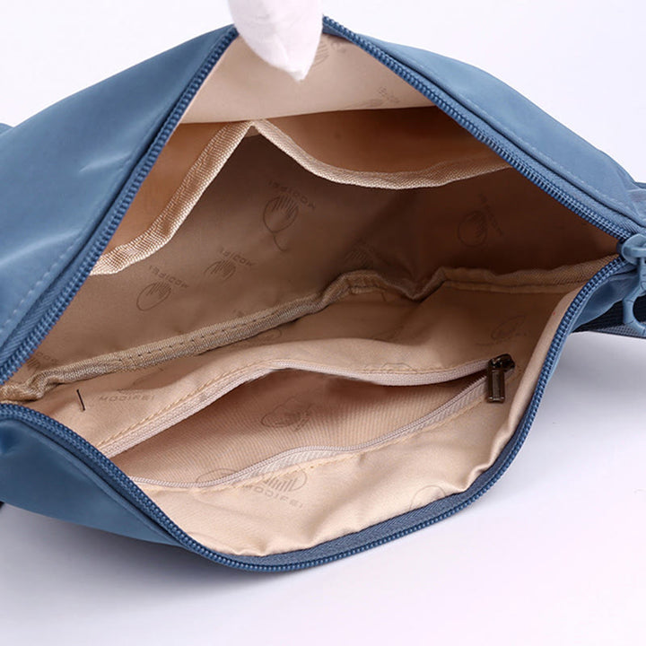 Umhängetasche für Damen, einfache, multifunktionale Einkaufs-Schultertasche aus Nylon