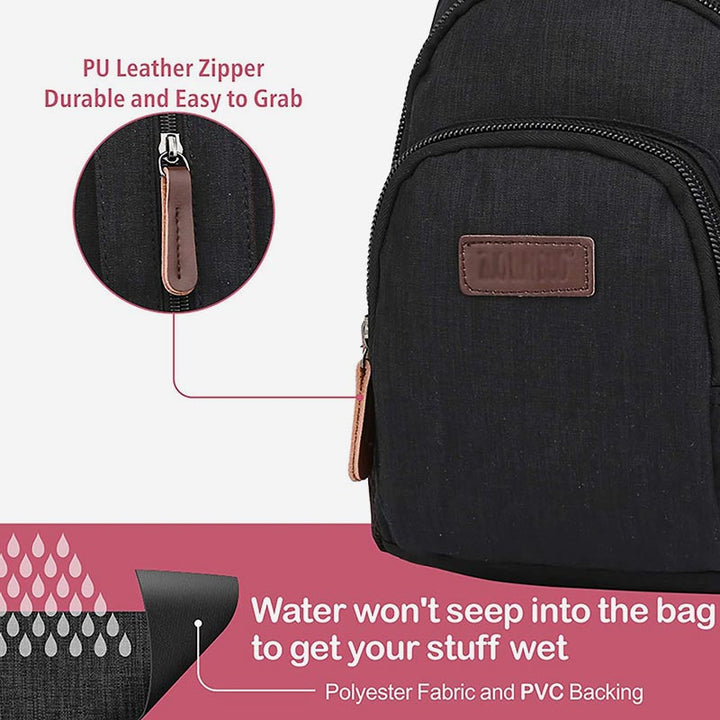 Robuster Sling-Rucksack mit großer Kapazität und Diebstahlschutz