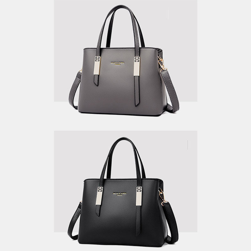 Tragetasche für Damen, mit Griff oben, große Schultertasche