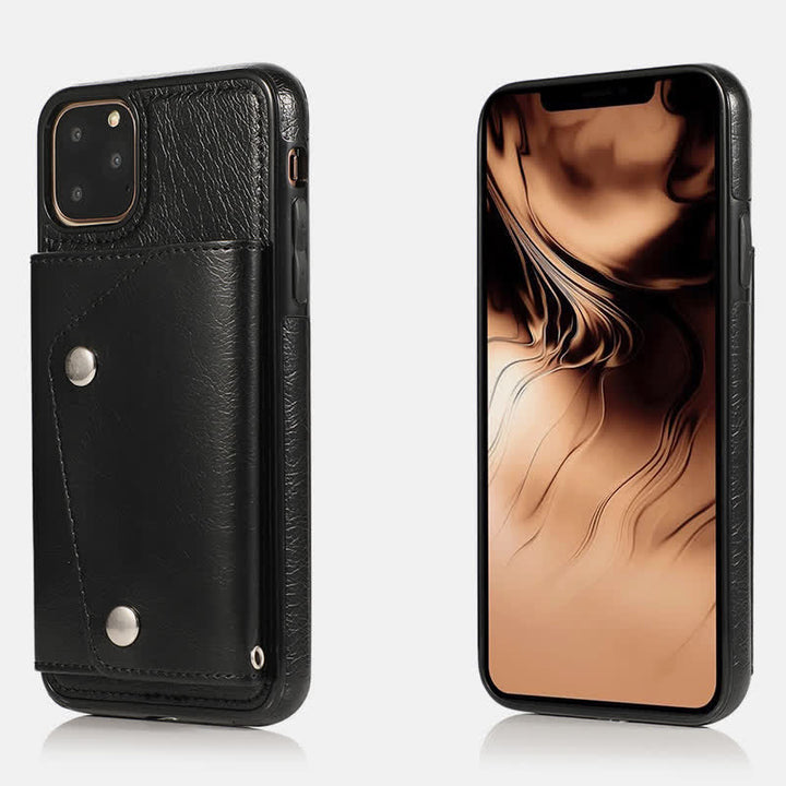 Multifunktionale Wallet Case Handyhülle für iPhone
