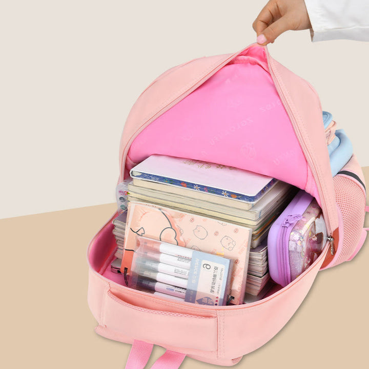 Rucksack für Kinder, süßer, lebensechter, leichter Grundschulrucksack