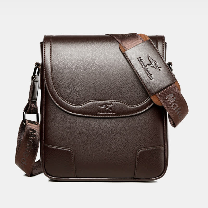 Leder-Umhängetasche für Herren, wasserdicht, Vintage-Umhängetasche