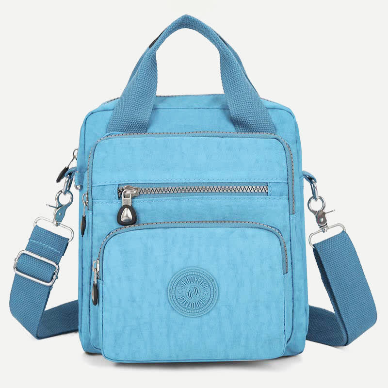 Leichte Umhängetasche aus Nylon für Damen, Handtasche mit mehreren Taschen, Schultertaschen