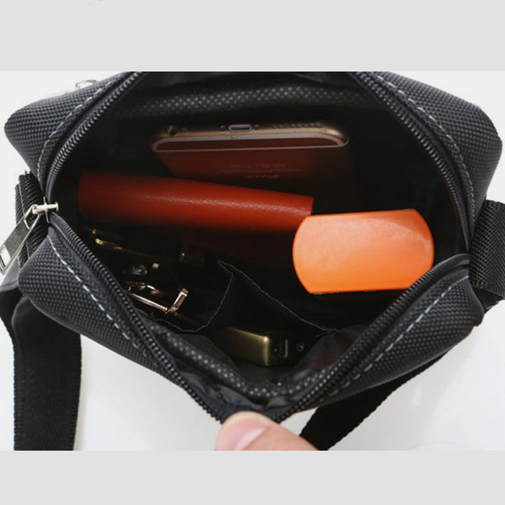 Lässige, wasserdichte Umhängetasche mit mehreren Taschen 